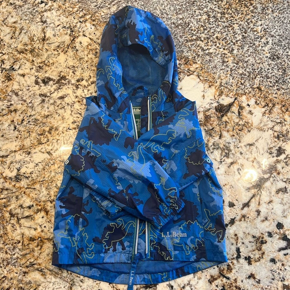 EUC LLBean Toddler Rain Coat size 2T